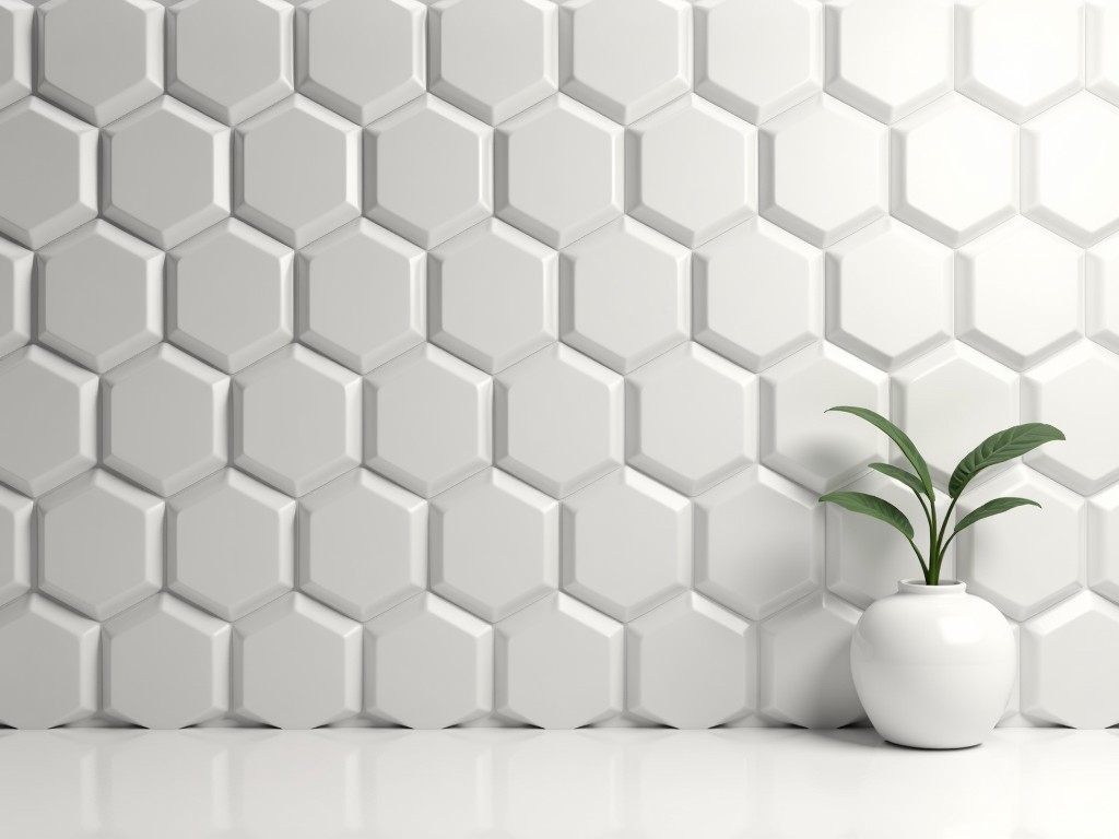 Cheap 3D Rhombus Wall Tiles