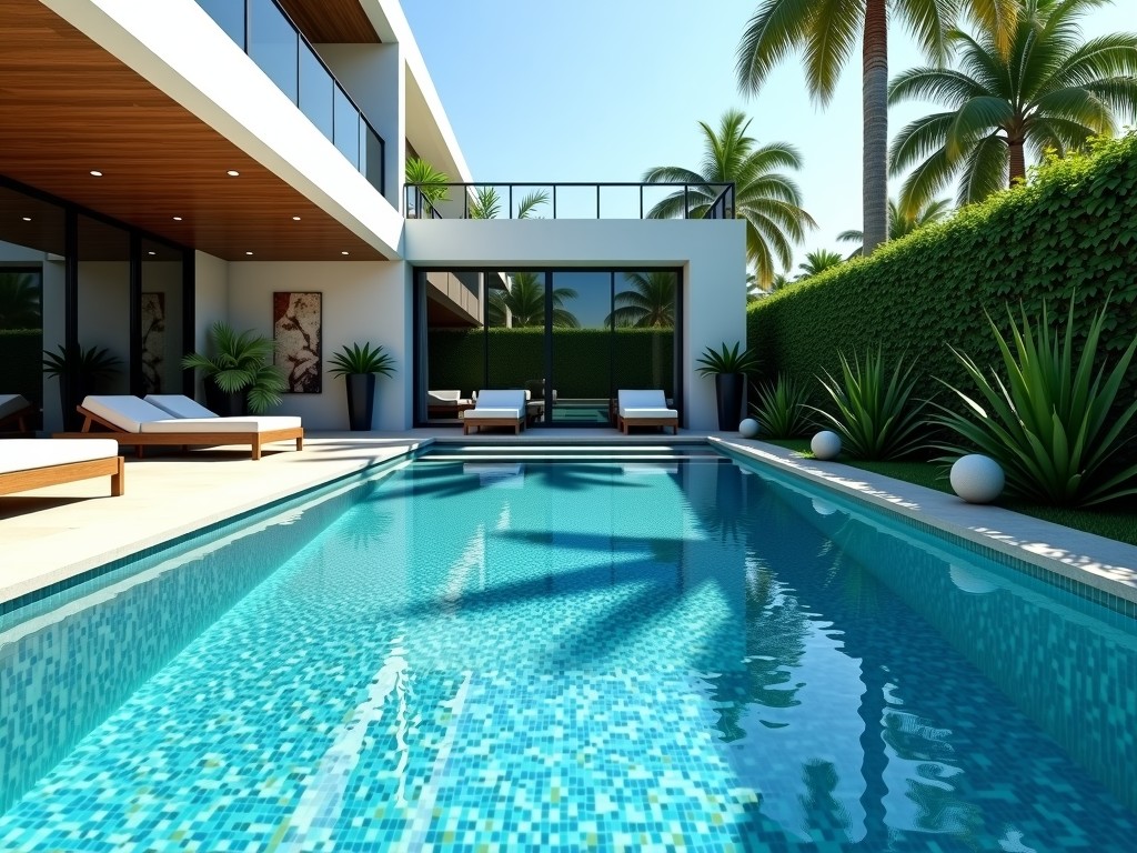 Factory Direct Glass Pool Mosaic