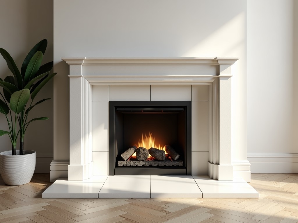 Factory Glazed Porcelain Tile For Fireplace Hearth