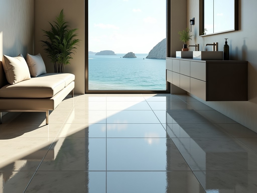 Factory Mystic Ocean Polished Tile