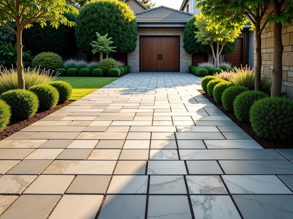 Outdoor Mosaic Paving Slabs ODM